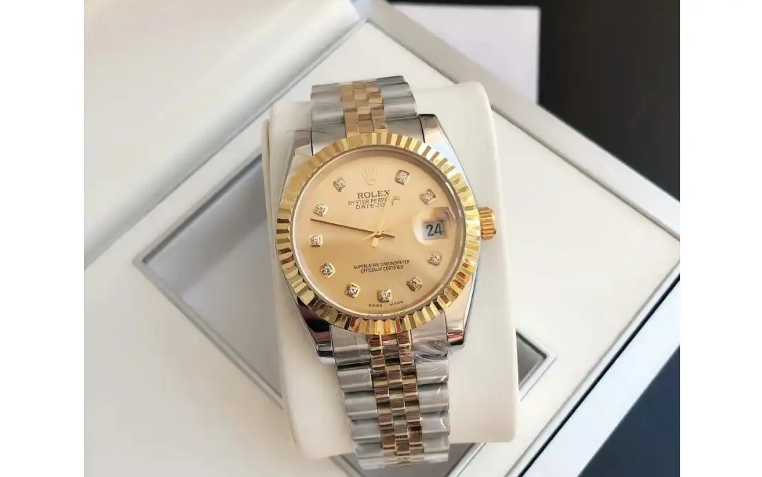 28mm MY8215 Jub YG Dia GDF Rolex SS Datejust Gold - 36 0403